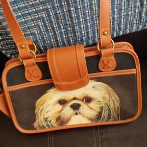 Leather handbag from Bradford Exchange